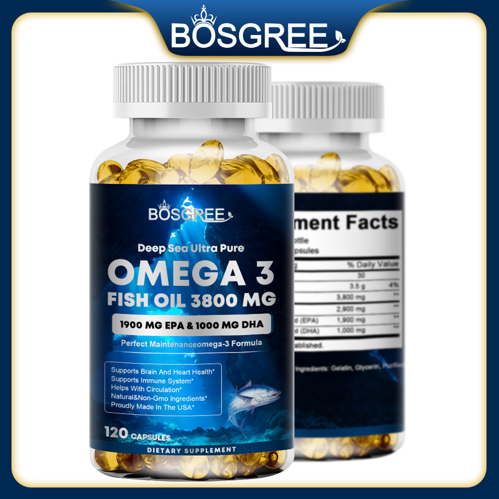 Omega 3 Fish Oil - Suplement diety z olejem rybnym Omega