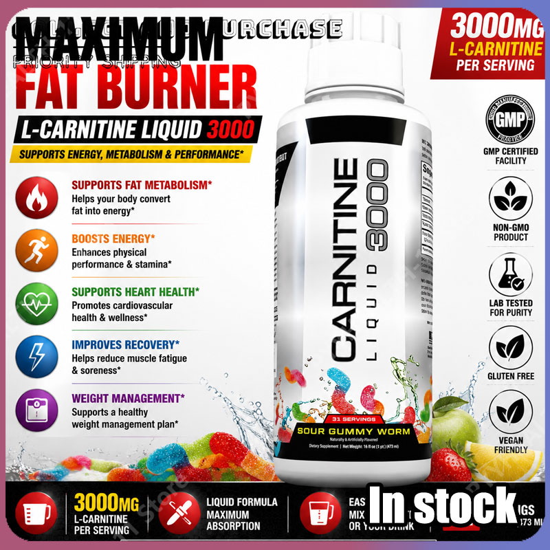 L-Carnitine Liquid - Skoncentrowana płynna formuła L-karnityny dla energii
