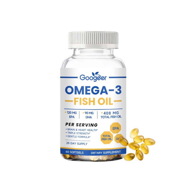 Omega 3 Fish Oil - Kapsułki z olejem rybnym, codzienna energia