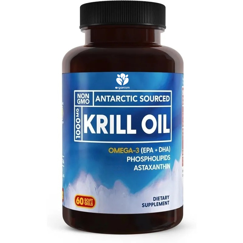 Krill Oil Supplement - Suplement oleju z krillu antarktycznego 1000mg