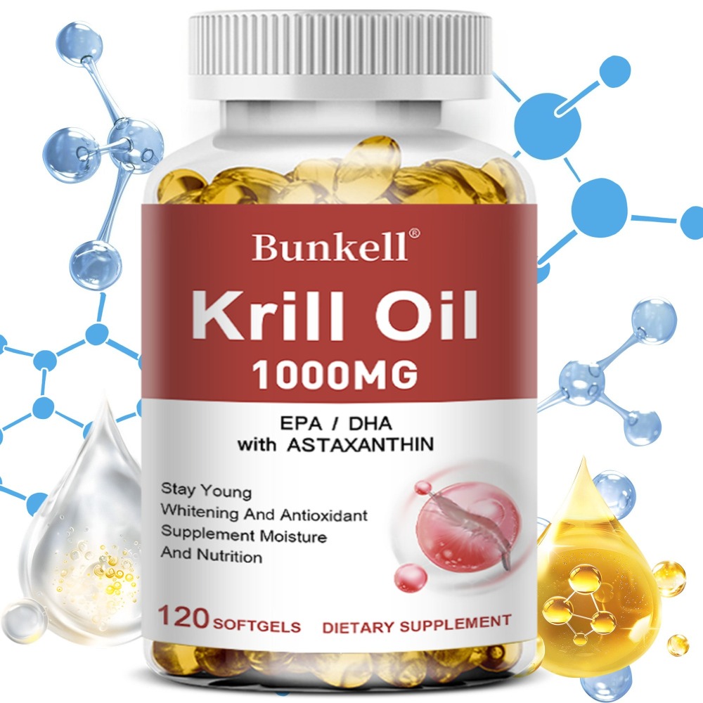 Krill Oil Supplement - Suplement z olejem z krillu antarktycznego