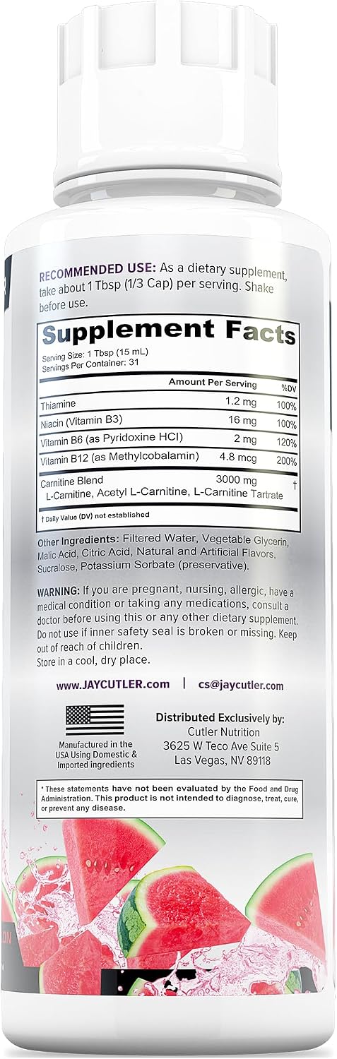 Cutler Nutrition Liquid L-Carn – L-Carnitine Liquid recenzja i cena