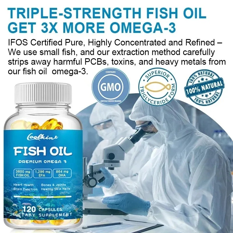 Kapsułki z olejem rybim Omega- – Omega 3 Fish Oil recenzja i cena