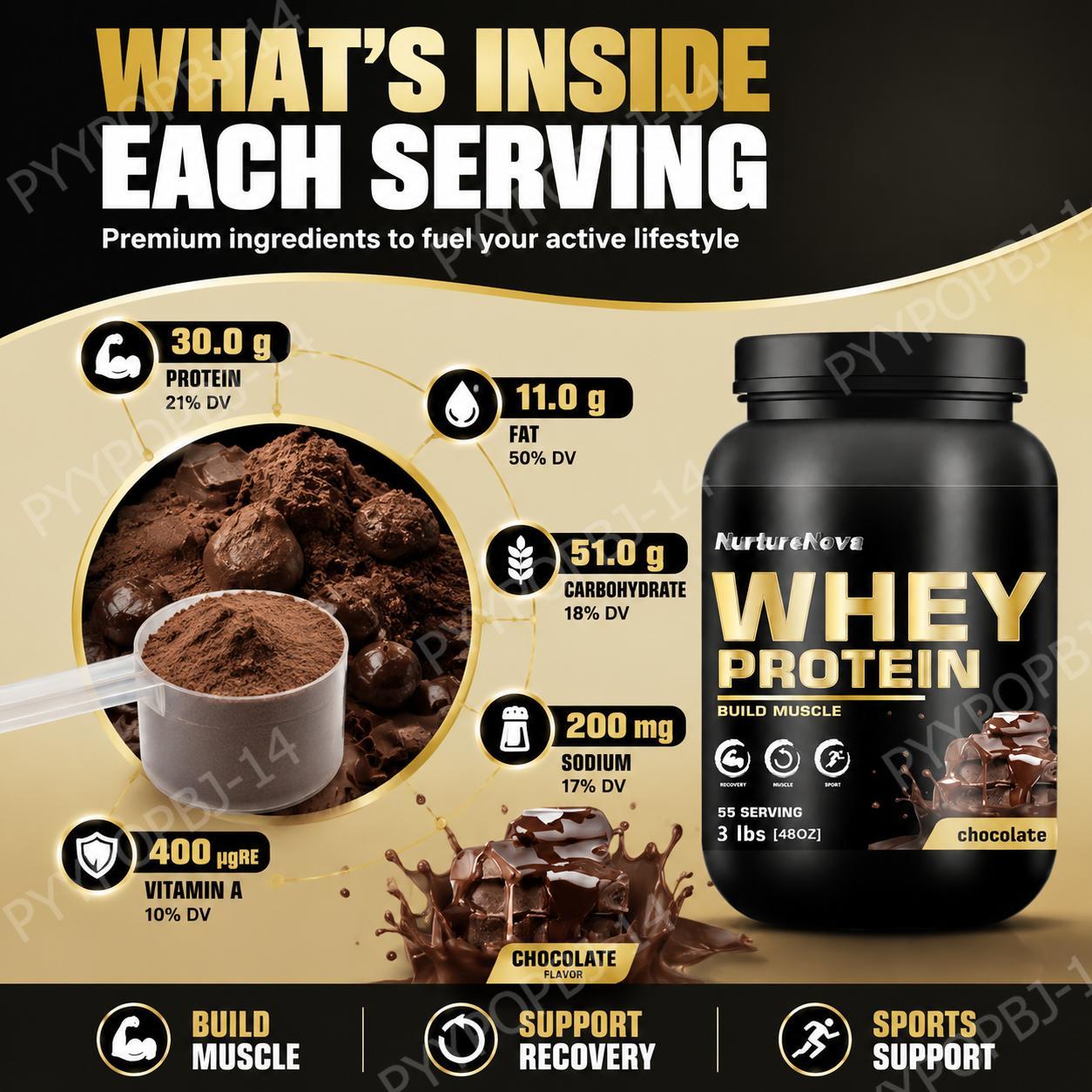 NurtureNova Czekoladowy Prosze – Fitness Nutrition Whey Protein recenzja i cena