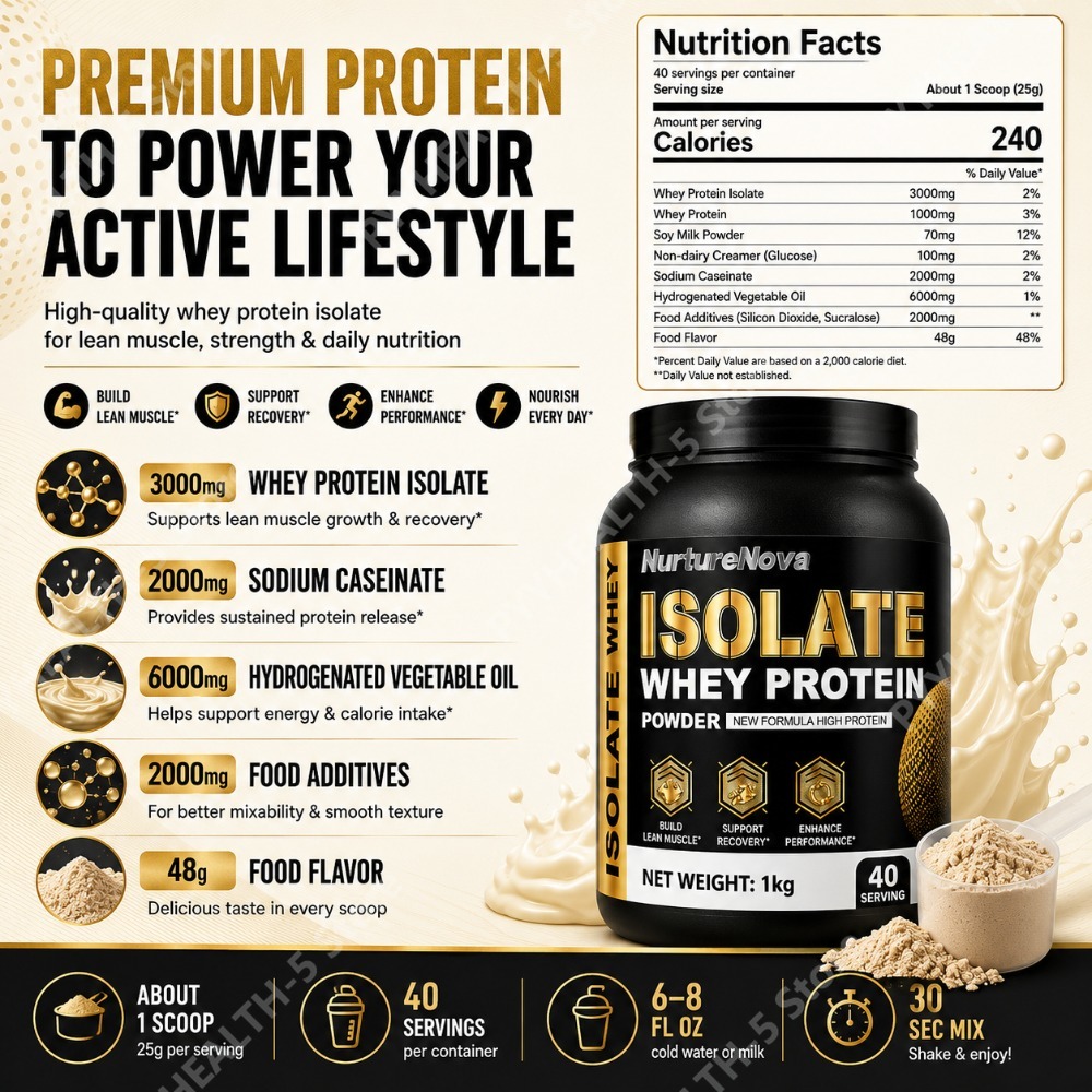 Proteinowy Proszek Izolowany z – Fitness Nutrition Whey Protein recenzja i cena