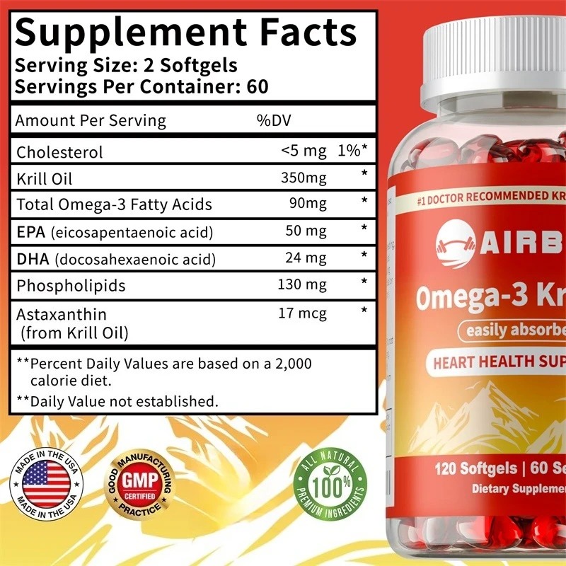 Omega-3 Olejek z Krilla z Asta – Krill Oil Supplement recenzja i cena